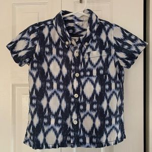 Gap Toddler boys short sleeve down down shirt